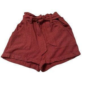 Aeropostale High Waist Brick Shorts